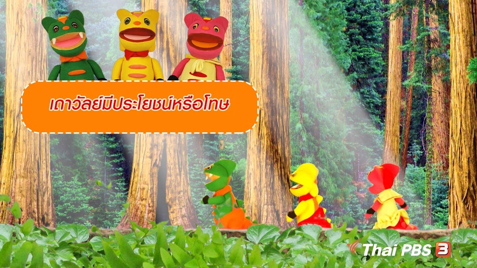 เกร็ดน่ารู้กับตาต้าตีตี้โตโต้ : เถาวัลย์มีประโยชน์หรือโทษ