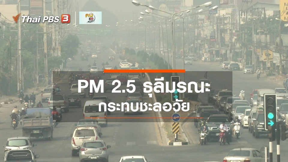 รู้สู้โรค : PM 2.5 ธุลีมรณะ กระทบชะลอวัย