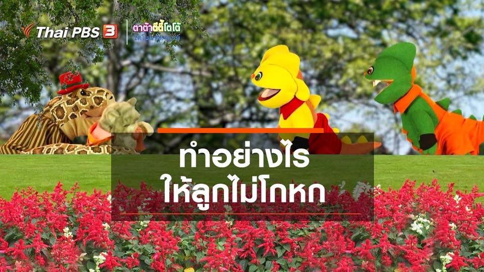​เกร็ดน่ารู้กับตาต้าตีตี้โตโต้ :  ทำอย่างไรให้ลูกไม่โกหก