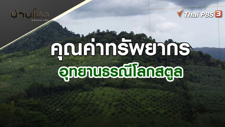 คุณค่าทรัพยากร อุทยานธรณีโลกสตูล | บ่ายโมง ตรงประเด็น | 20 เม.ย. 65