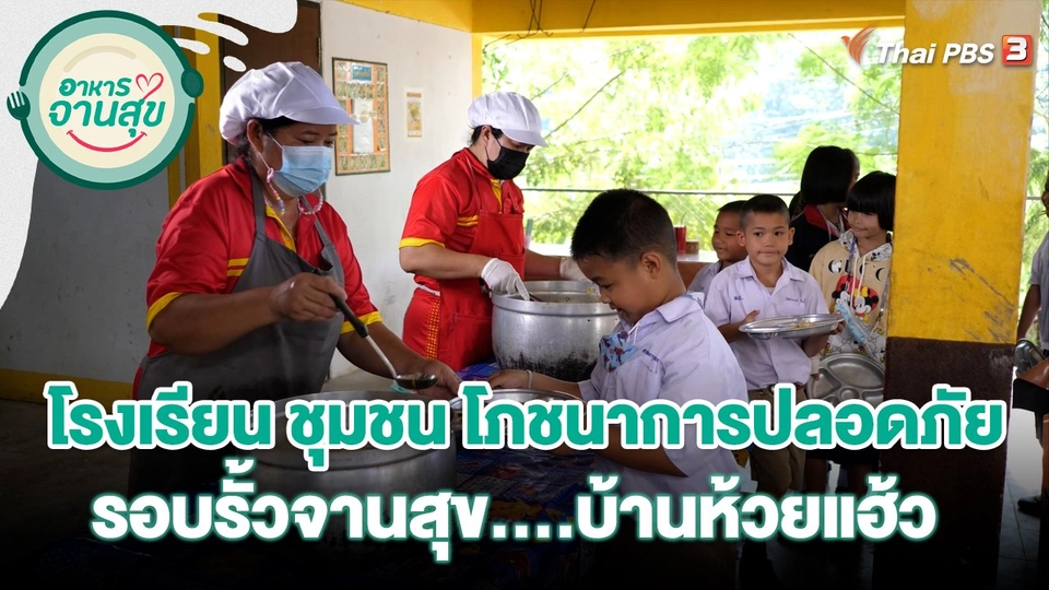 โรงเรียน ชุมชน โภชนาการปลอดภัย รอบรั้วจานสุข....บ้านห้วยแฮ้ว