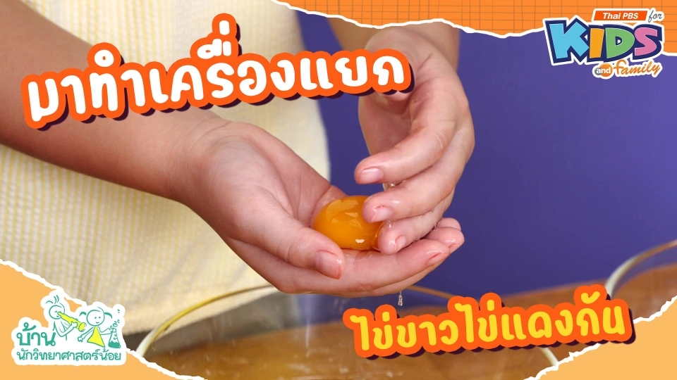 มาทำเครื่องแยกไข่ขาวไข่แดงกัน