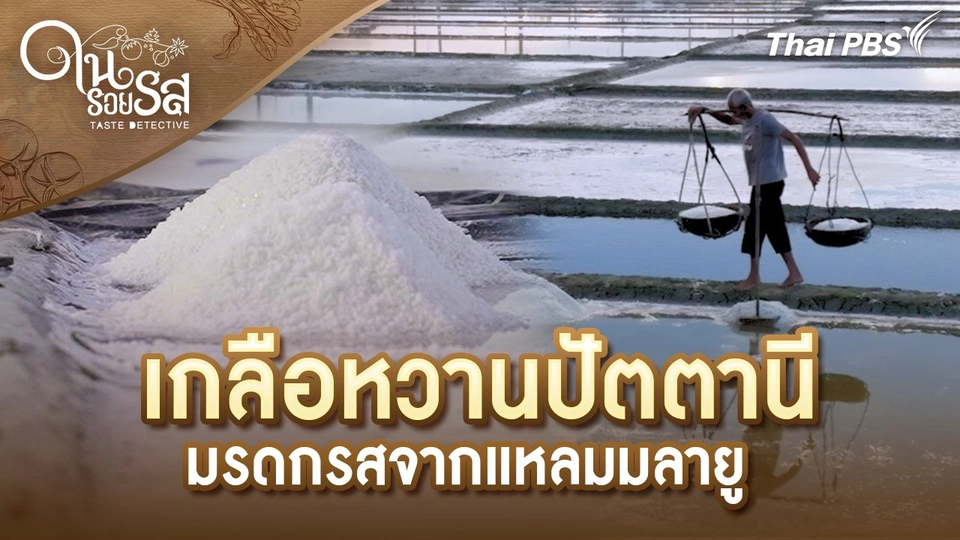 เกลือหวานปัตตานี มรดกรสจากแหลมมลายู