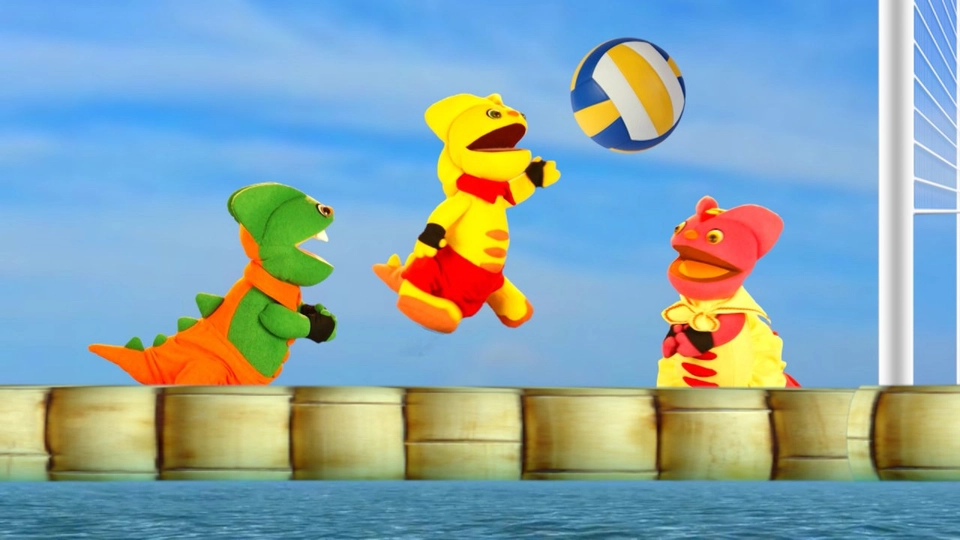 แข่งวอลเลย์บอลกลางน้ำ