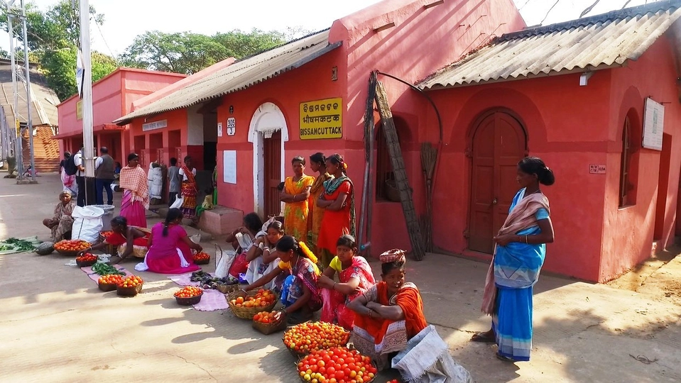 ตลาดชนเผ่าในโอดิชา