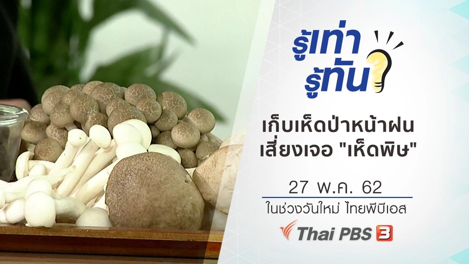 เก็บเห็ดป่าหน้าฝน เสี่ยงเจอ "เห็ดพิษ"