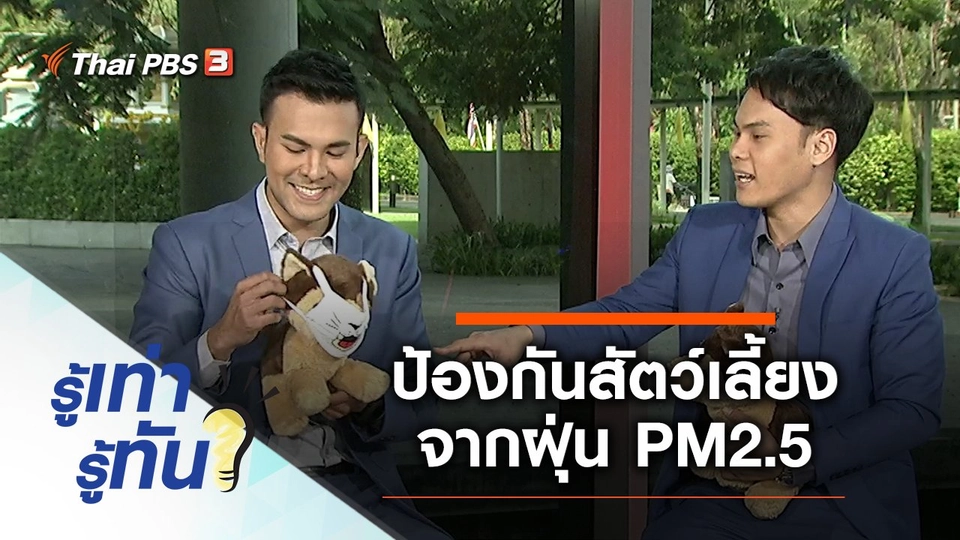 ป้องกันสัตว์เลี้ยงจากฝุ่น PM2.5 อย่างไรให้ปลอดภัย