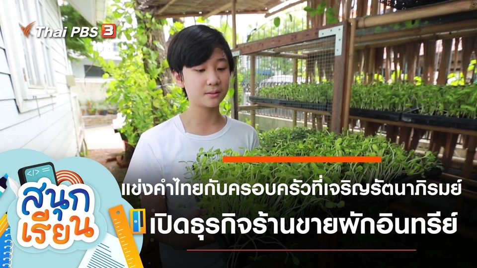แข่งคำไทยกับครอบครัวที่เจริญรัตนาภิรมย์, เปิดธุรกิจร้านขายผักอินทรีย์