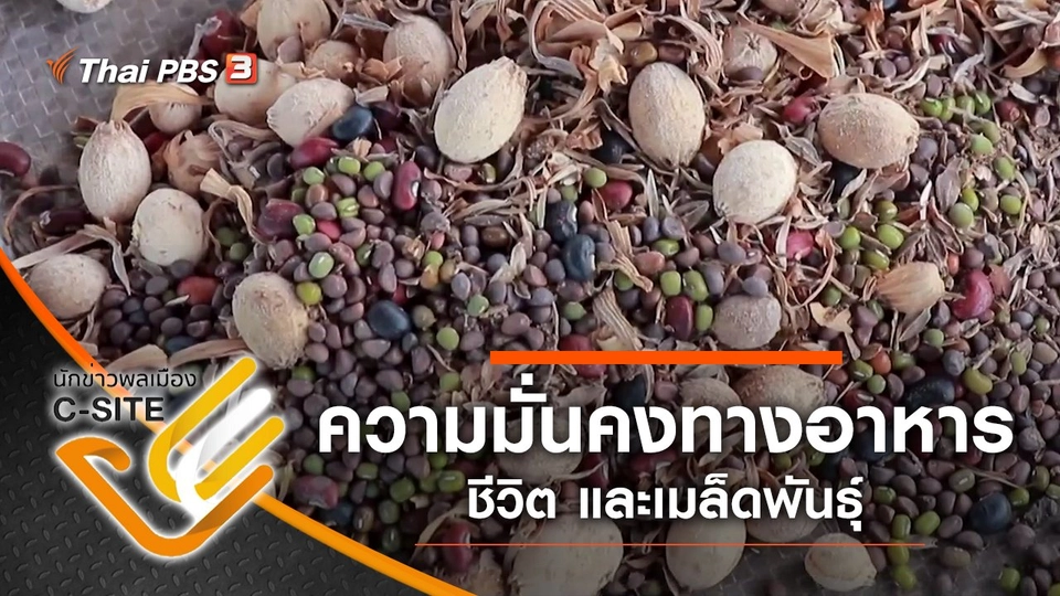 ความมั่นคงทางอาหาร ความมั่นคงในชีวิตและเมล็ดพันธุ์