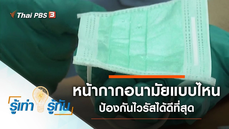 เลือกหน้ากากอนามัยแบบไหนป้องกันไวรัสได้ดีที่สุด