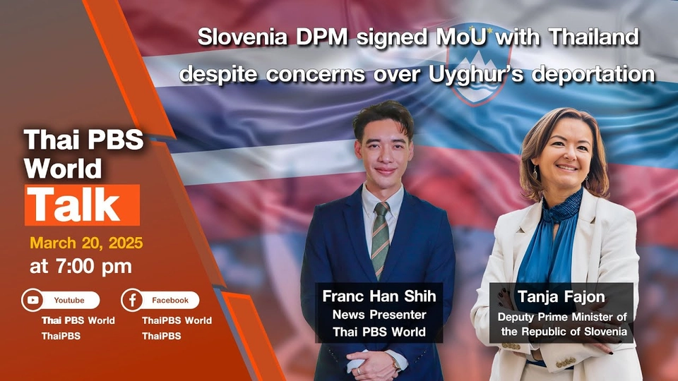 Slovenia DPM signed MoU with Thailand despite concerns over Uyghur’s deportation