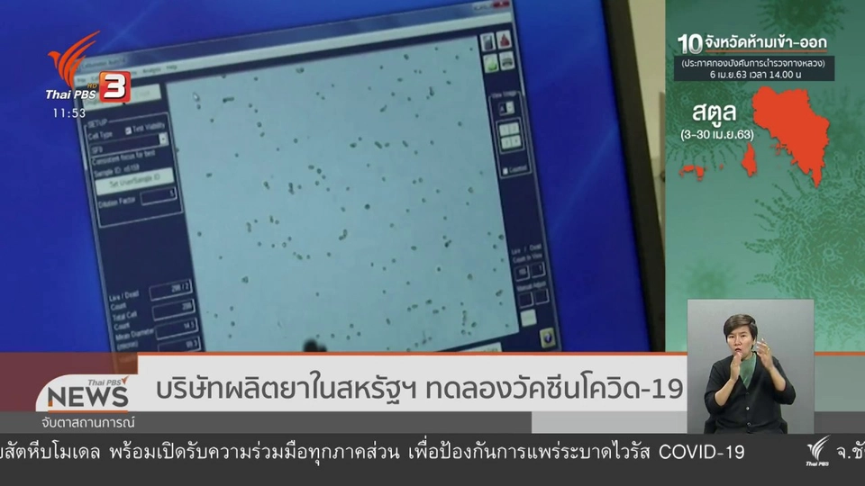 บริษัทผลิตยาในสหรัฐฯ ทดลองวัคซีนโควิด-19