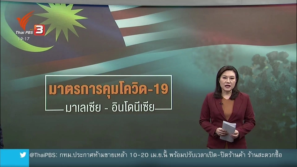 วิเคราะห์สถานการณ์ต่างประเทศ : มาตรการคุมเข้มโควิด-19 ในมาเลเซียและอินโดนีเซีย