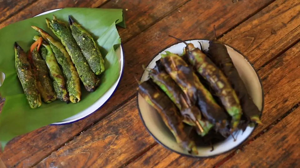อาหารพื้นถิ่นของชาวบ้านแม่ลัว