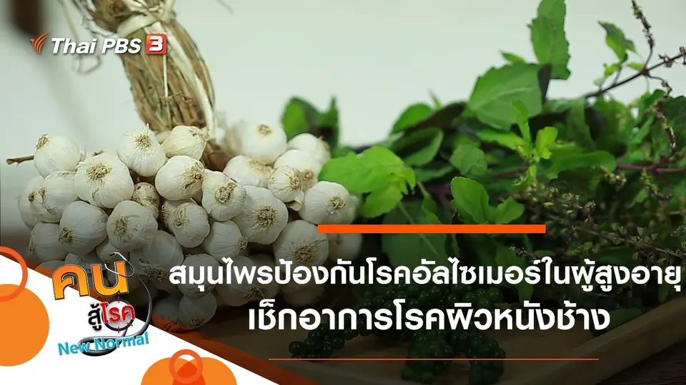 สมุนไพรป้องกันโรคอัลไซเมอร์ในผู้สูงอายุ, เช็กอาการโรคผิวหนังช้าง