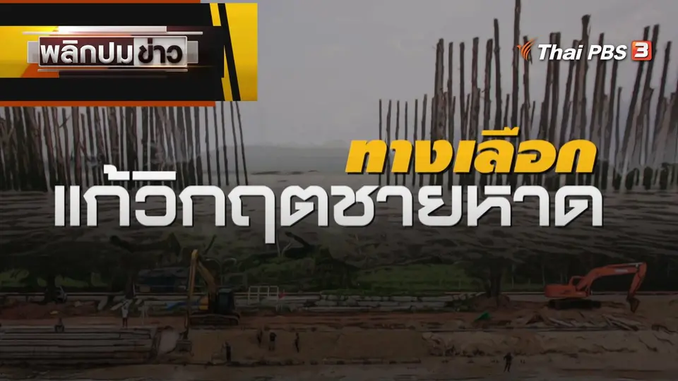 ทางเลือกแก้วิกฤตชายหาด