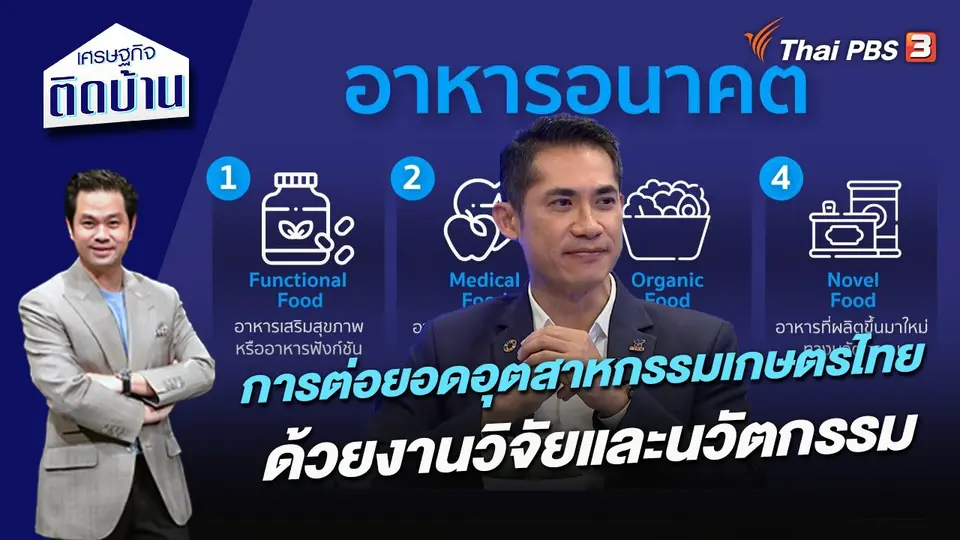 การต่อยอดอุตสาหกรรมเกษตรไทยด้วยงานวิจัยและนวัตกรรม