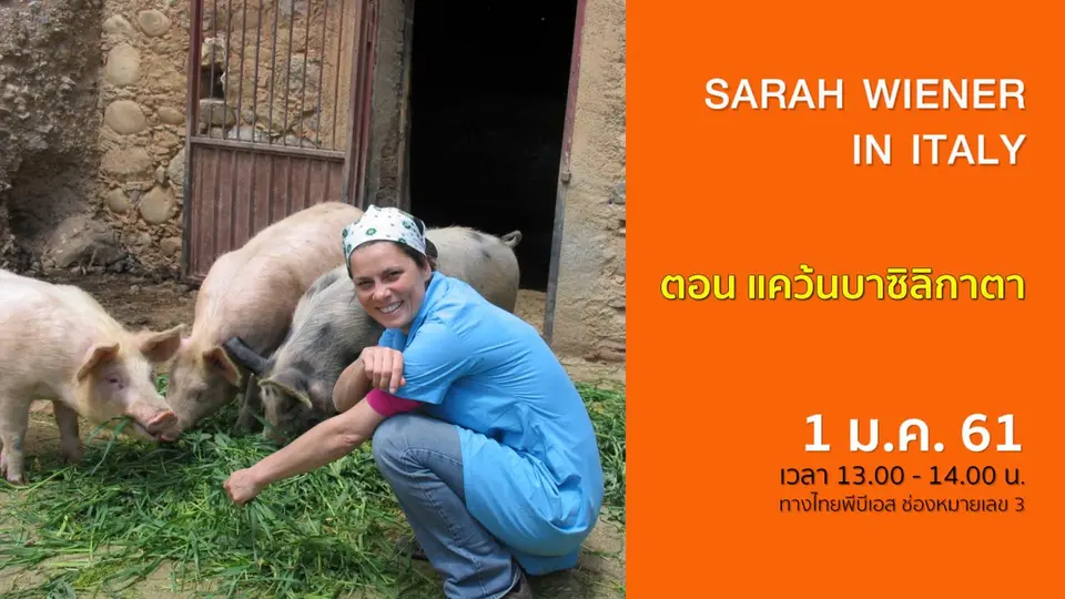 ซาราห์ท่องอิตาลี  SARAH WIENER IN ITALY