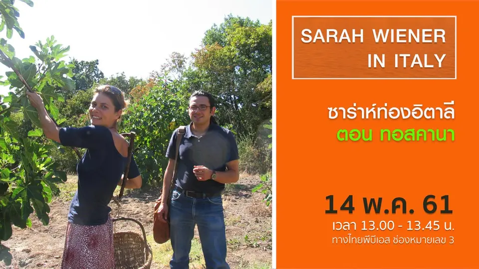 ซาร่าห์ท่องอิตาลี  SARAH WIENER IN ITALY