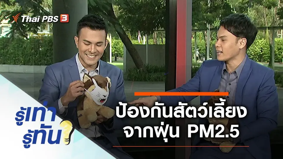 ป้องกันสัตว์เลี้ยงจากฝุ่น PM2.5 อย่างไรให้ปลอดภัย