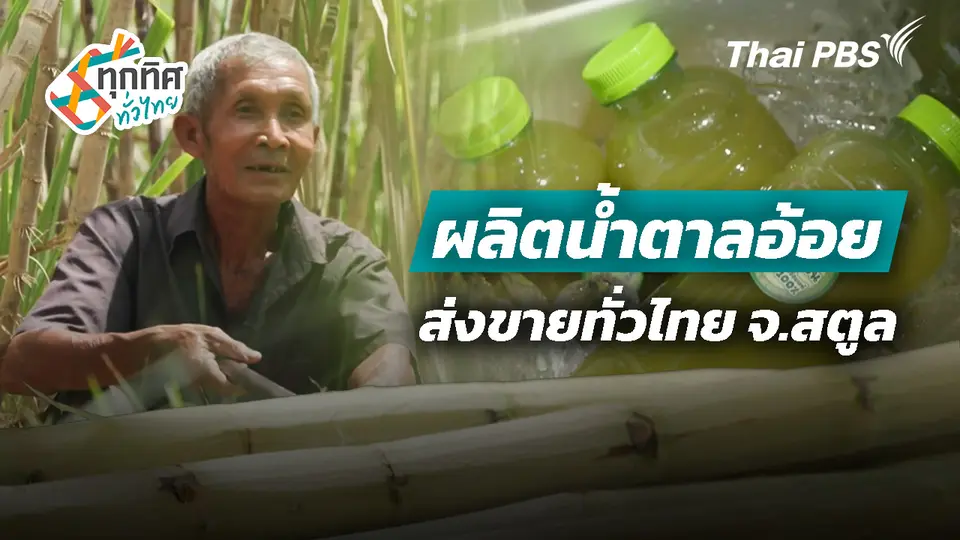 ผลิตน้ำตาลอ้อยส่งขายทั่วไทย จ.สตูล