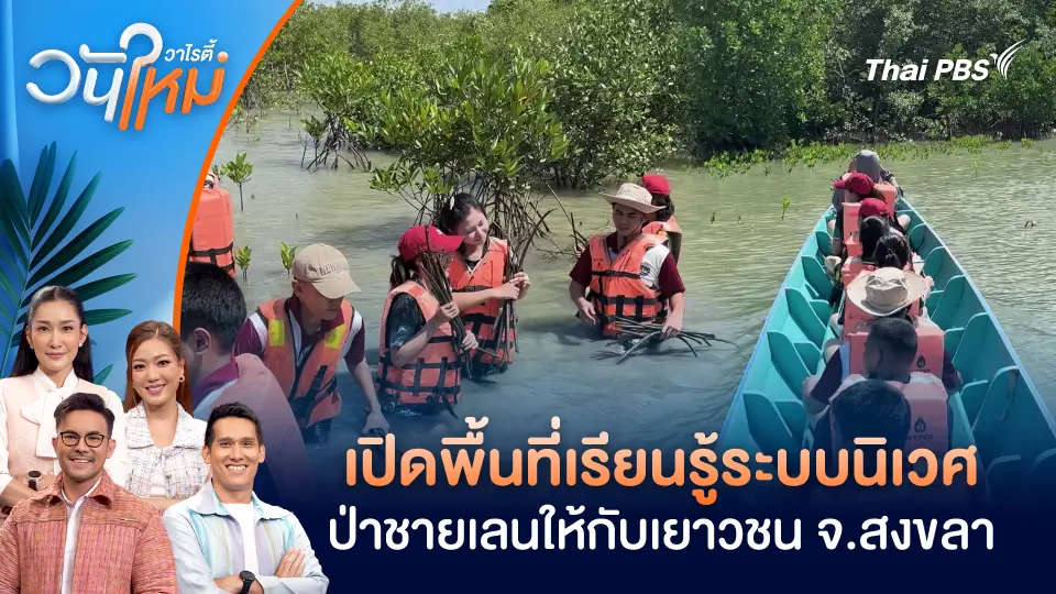 เปิดพื้นที่เรียนรู้ระบบนิเวศป่าชายเลนให้กับเยาวชน จ.สงขลา | วันใหม่วาไรตี้ | 19 พ.ย. 68