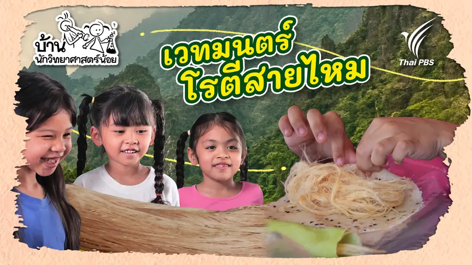 เวทมนตร์โรตีสายไหม