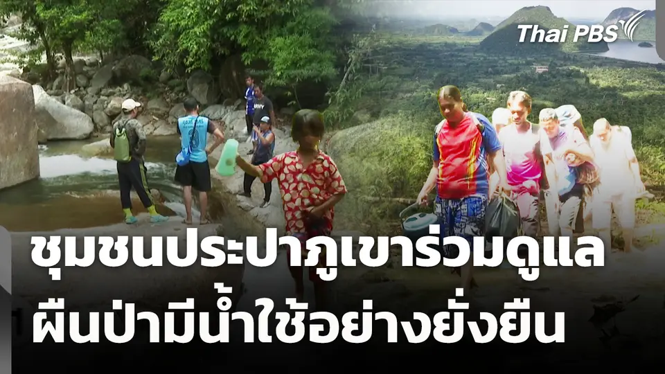 ชุมชนประปาภูเขาร่วมดูแล ผืนป่ามีน้ำใช้อย่างยั่งยืน 