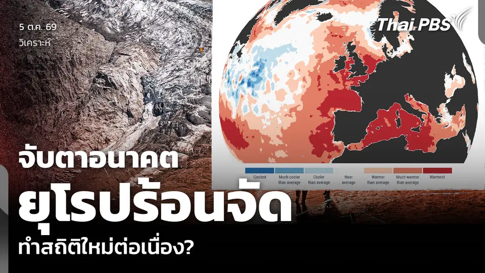 วิเคราะห์: จับตาอนาคตยุโรปร้อนจัด ทำสถิติใหม่ต่อเนื่อง?