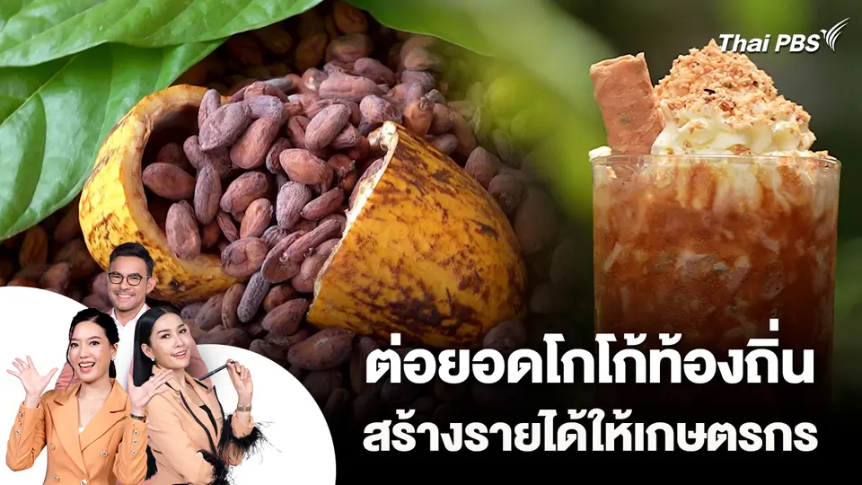 ต่อยอดโกโก้ท้องถิ่น สร้างรายได้ให้เกษตรกร