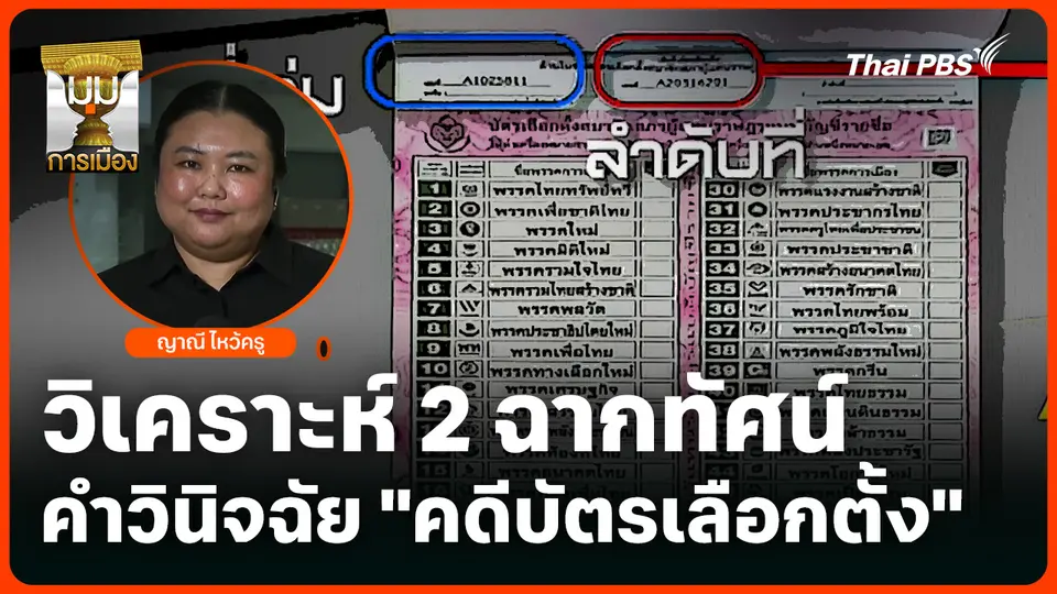 วิเคราะห์ 2 ฉากทัศน์: ศร. ไม่เลื่อน นัดฟังคำวินิจฉัย "คดีบัตรเลือกตั้ง"