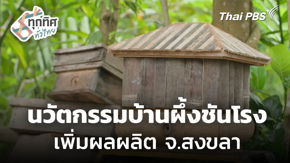 นวัตกรรมบ้านผึ้งชันโรง เพิ่มผลผลิต จ.สงขลา