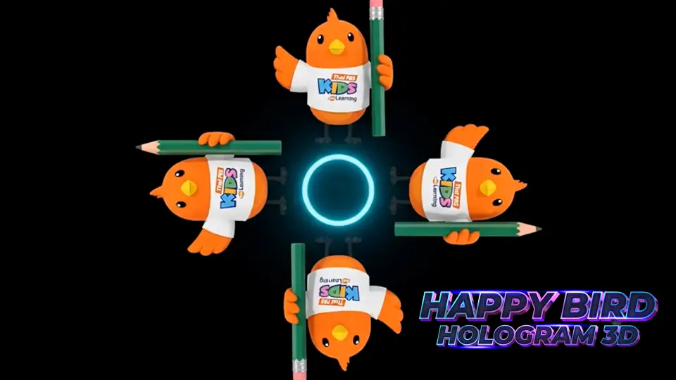 Happy Bird นักวาดภาพระบายสี