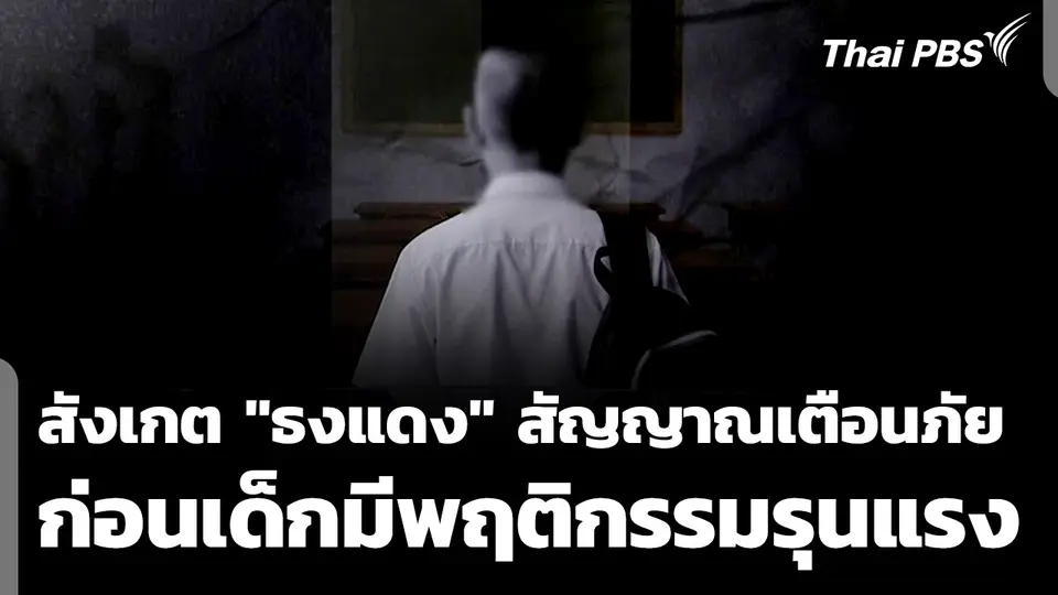 นักวิชาการแนะสังเกต “ธงแดง” สัญญาณเตือนภัยก่อนเด็กมีพฤติกรรมรุนแรง