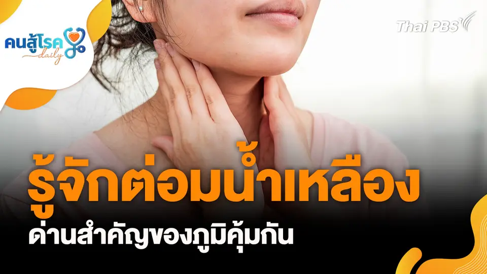 รู้จักต่อมน้ำเหลือง ด่านสำคัญของภูมิคุ้มกัน