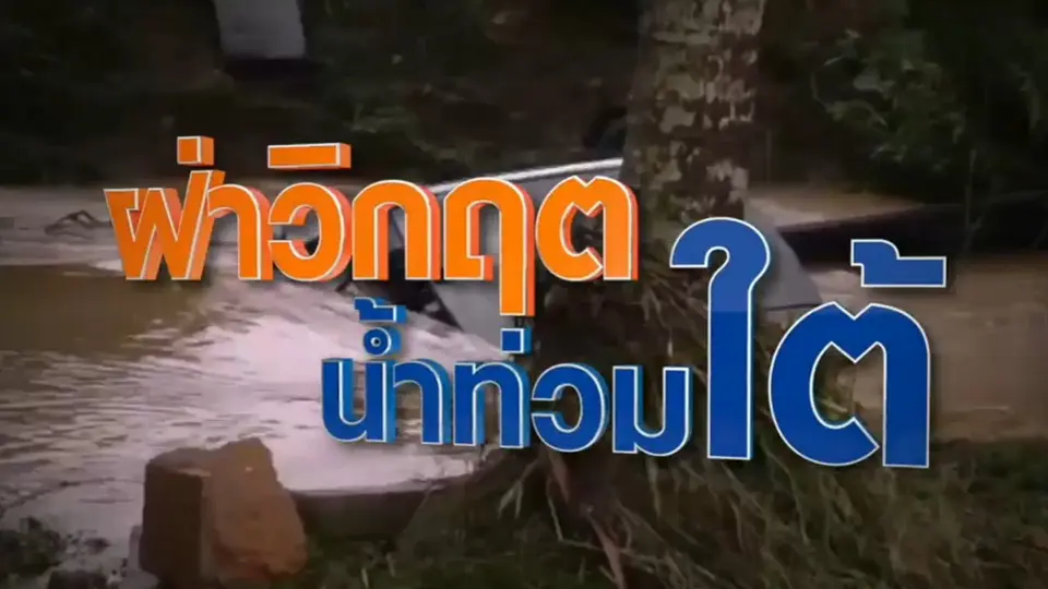รายการพิเศษ "ฝ่าวิกฤตน้ำท่วมใต้"