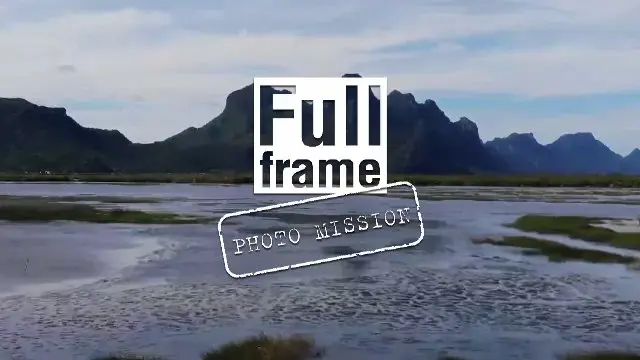 Full Frame Photo Mission