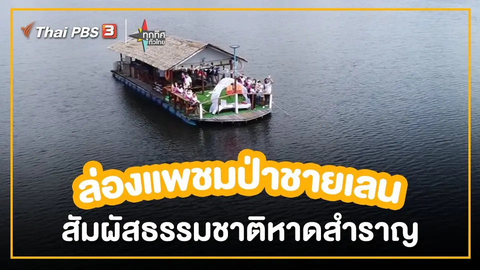 วิถีทั่วไทย : ล่องแพชมป่าชายเลน สัมผัสธรรมชาติหาดสำราญ จ.ตรัง