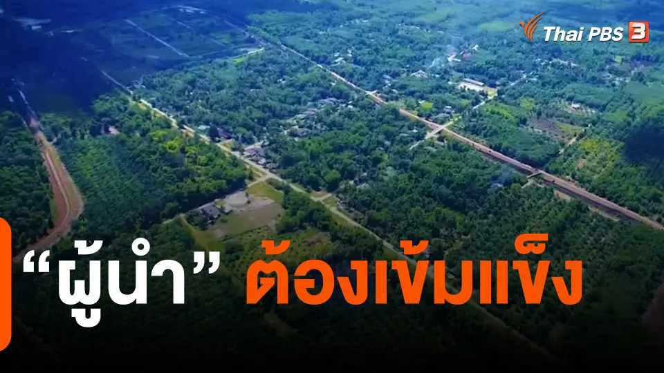ดอกผลของความยั่งยืน : "ผู้นำ" ต้องเข้มแข็ง