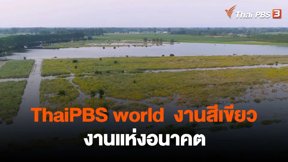 ThaiPBS world  งานสีเขียว : งานแห่งอนาคต