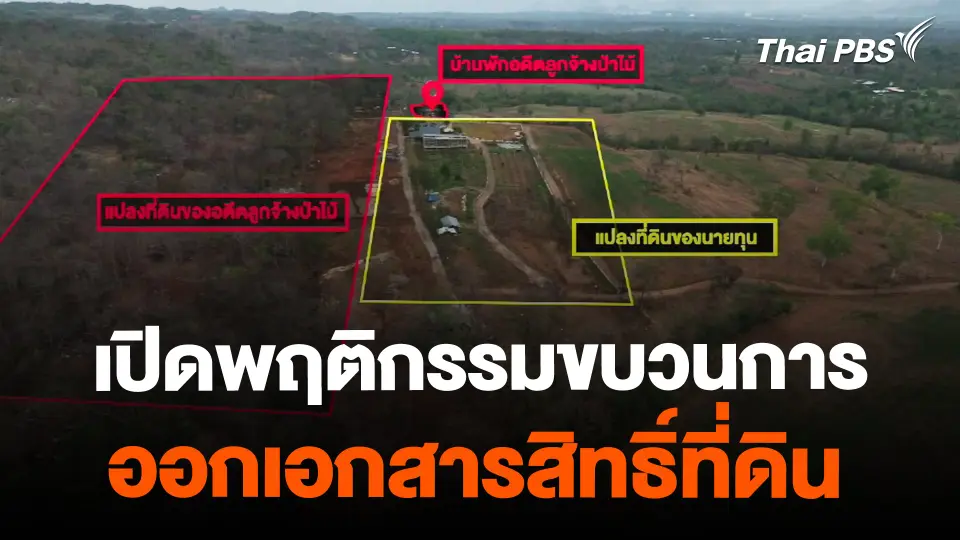 เปิดพฤติกรรมขบวนการออกเอกสารสิทธิ์ที่ดิน