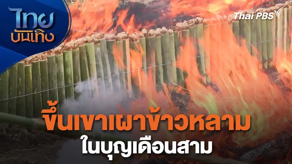 เรื่องนี้มีตำนาน : ขึ้นเขาเผาข้าวหลามในบุญเดือนสาม