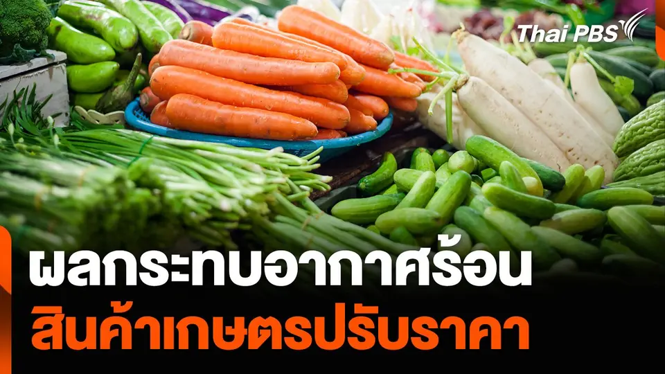 ผลกระทบอากาศร้อน สินค้าเกษตรปรับราคา