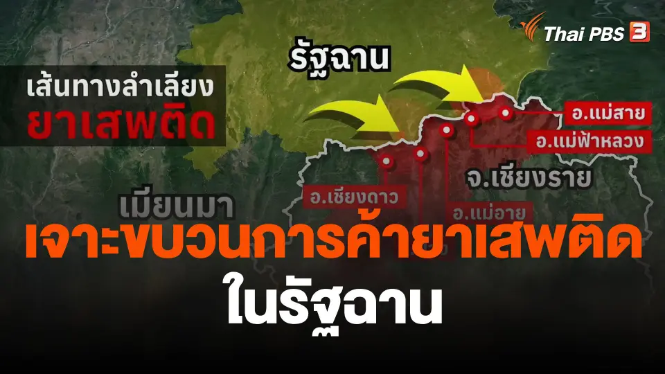 เจาะขบวนการค้ายาเสพติดในรัฐฉาน