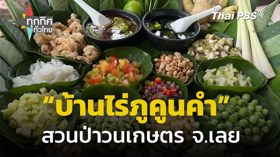สวนป่าวนเกษตร "บ้านไร่ภูคูนคำ" จ.เลย