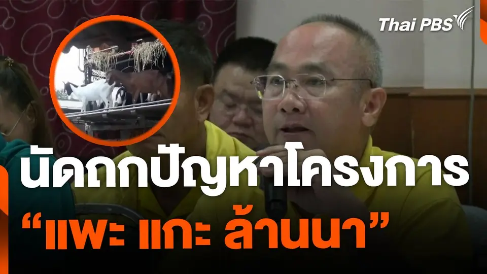 ถกปัญหาโครงการ "แพะ แกะ ล้านนา"
