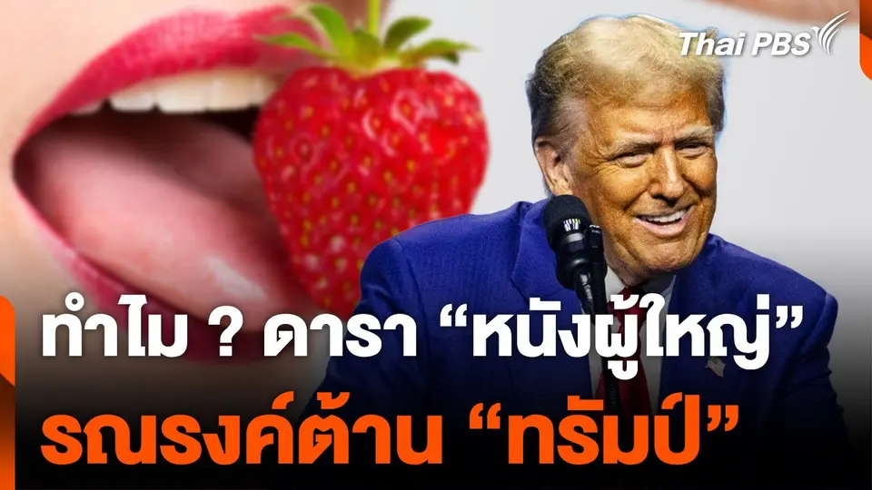 ทำไม ? ดารา “หนังผู้ใหญ่” รณรงค์ต้าน “ทรัมป์”
