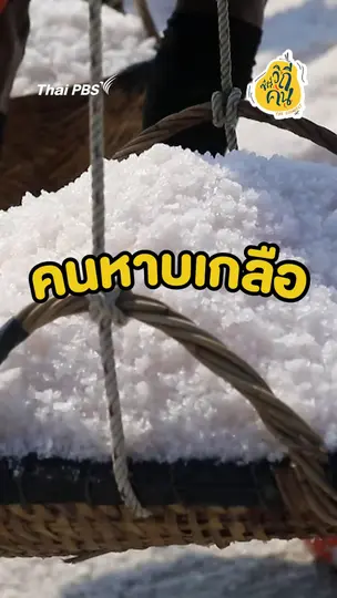 คนหาบเกลือ อาชีพทำเงิน