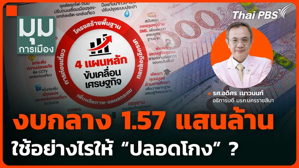 งบกลาง "1.57 แสนล้าน" ใช้ยังไงให้ปลอดโกง ?