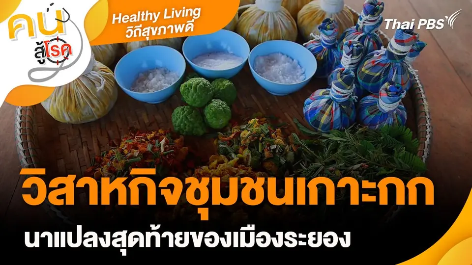 Healthy Living วิถีสุขภาพดี : วิสาหกิจชุมชนเกาะกก นาแปลงสุดท้ายของเมืองระยอง